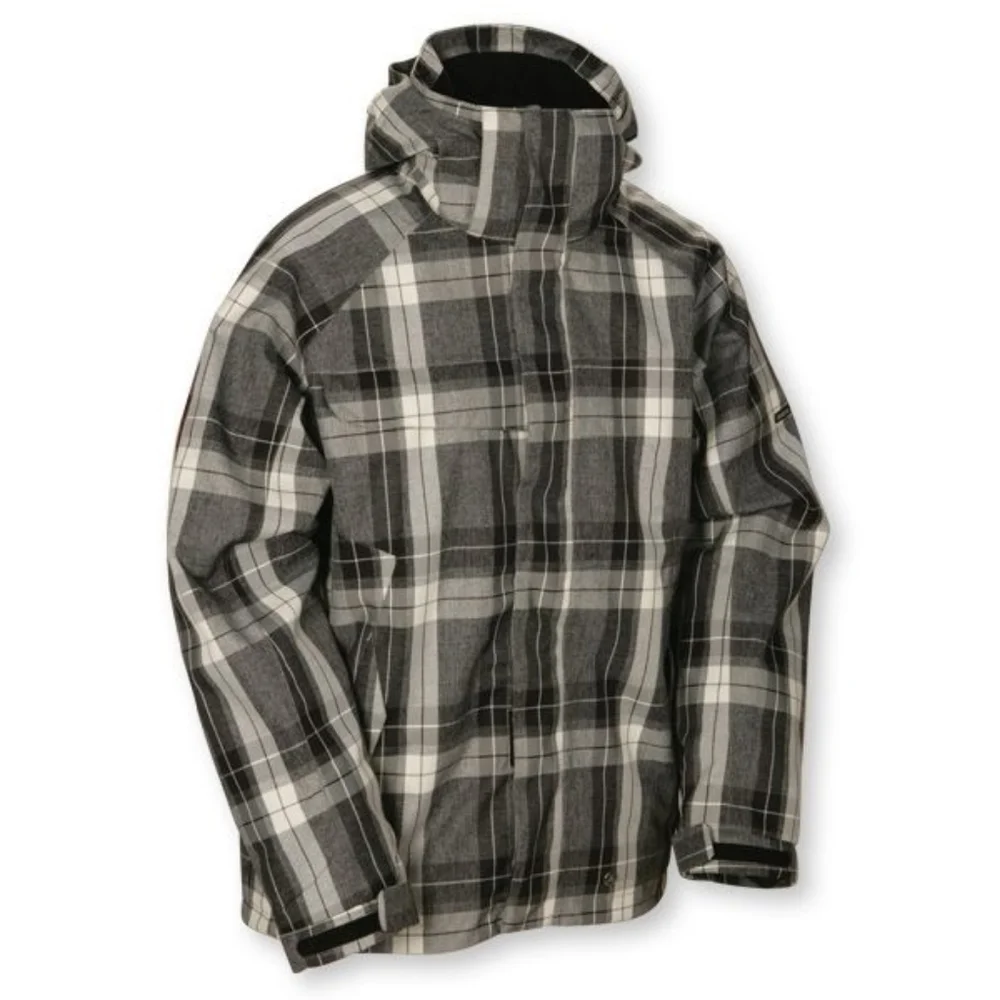Ripzone Women's Winter Jacket Teens Ski Snowboard Snow Plaid Size L - Picture 2 of 16